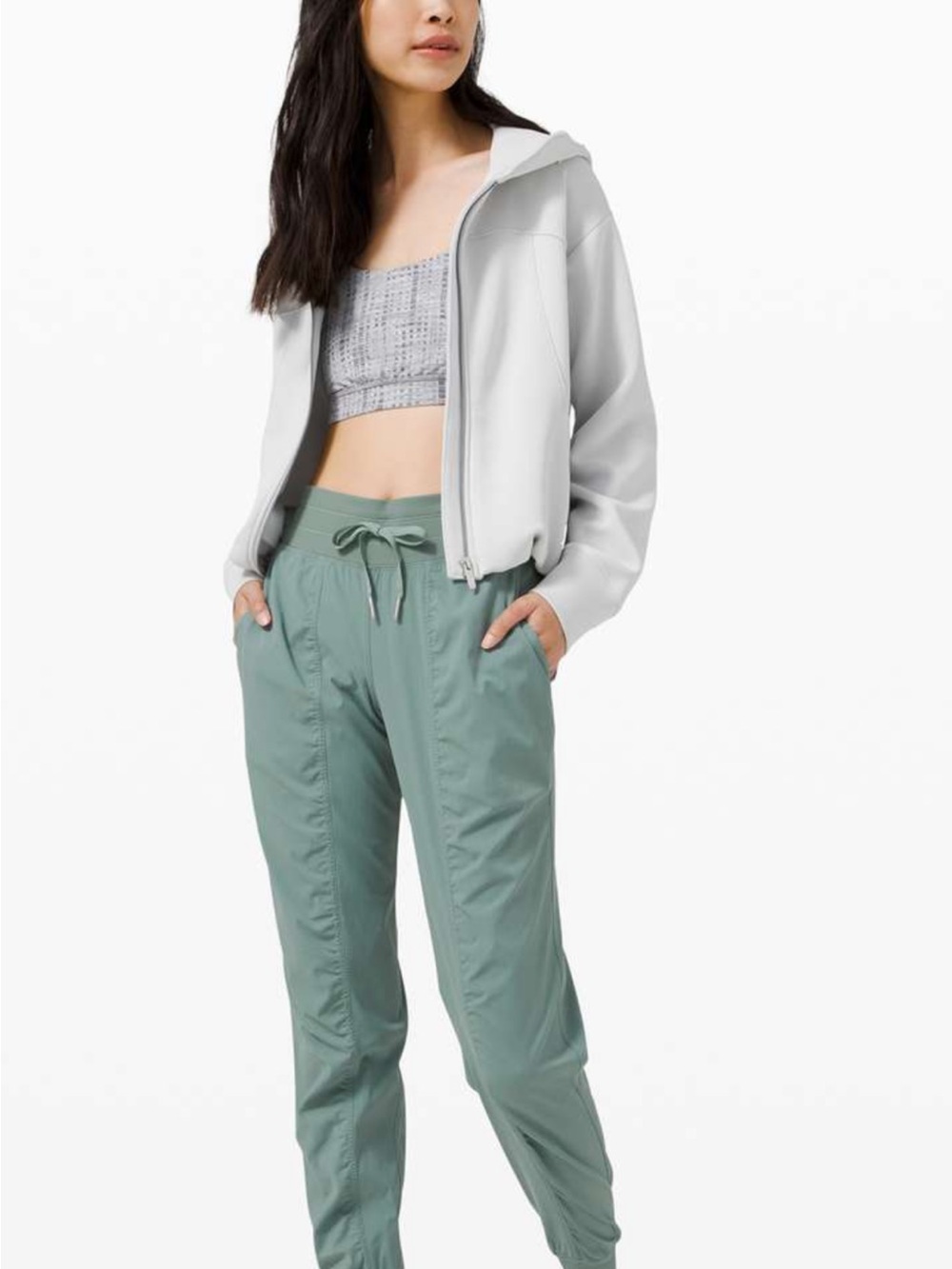 lululemon athletica tidewater teal dance studio joggers